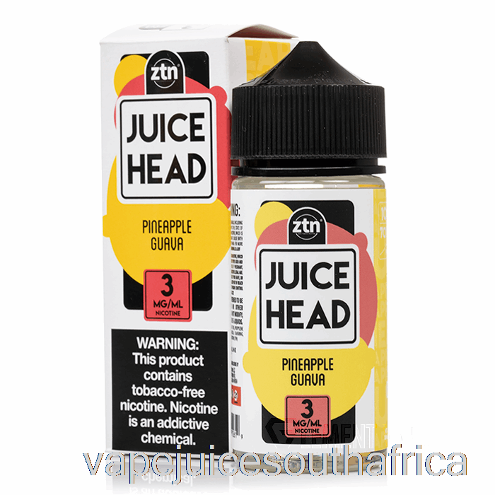 Vape Juice South Africa Pineapple Guava - Juice Head - 100Ml 0Mg